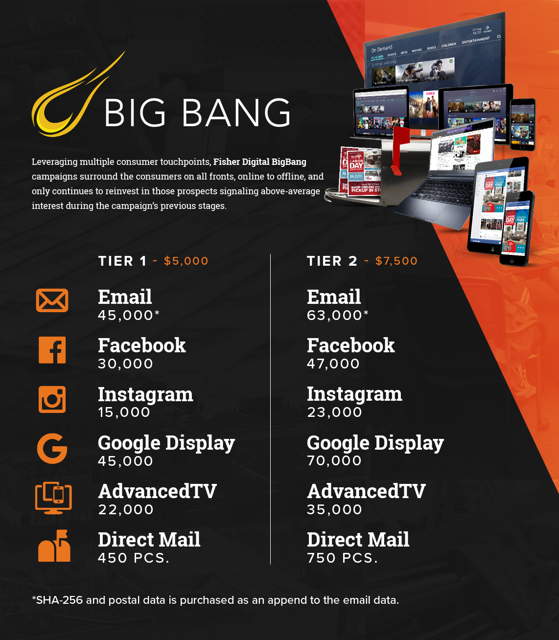 Big Bang - Leveraging multiple consumer touchpoints.